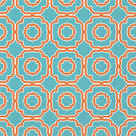 Paper Cocktail Napkin, 20 Count, Lauren Blue