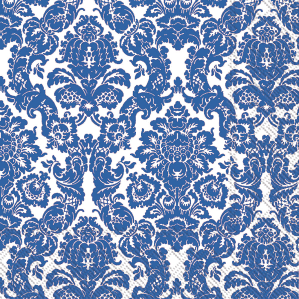 Paper Cocktail Napkin, 20 Count, Palais Blue