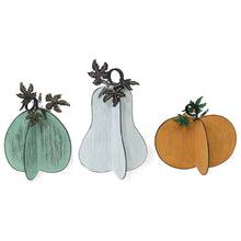 Load image into Gallery viewer, Metal Cut-Out Gourd Decor, Assorted Colours
