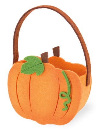 Felt Pumpkin Gift Bag