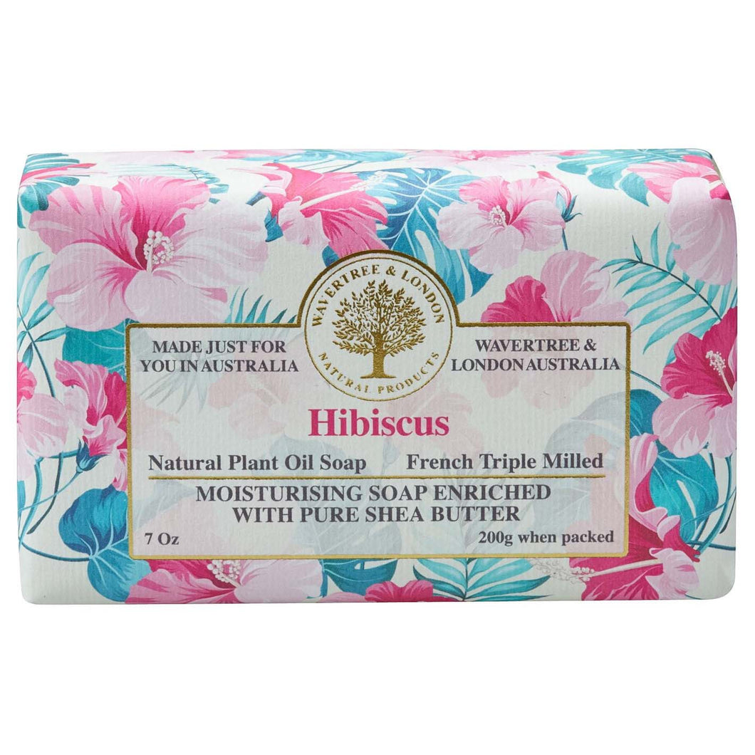 Wavertree & London Soap, Hibiscus, 7oz