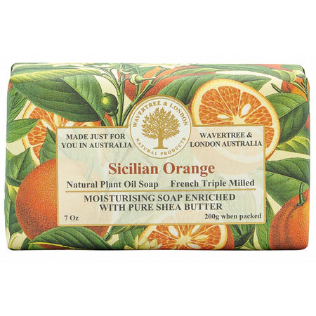 Wavertree & London Soap, Sicilian Orange, 7oz