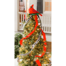 Load image into Gallery viewer, Cardinal Tree Pizzaz Tree Topper
