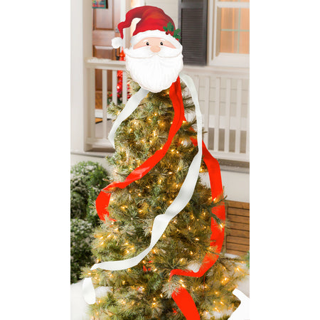 Santa Tree Pizzaz Tree Topper