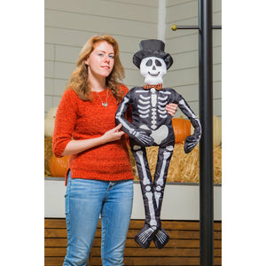 Skeleton Post Hugger