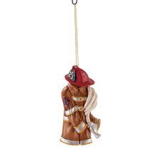 Load image into Gallery viewer, Polyresin Firefighter&#39;s Coat Ornament
