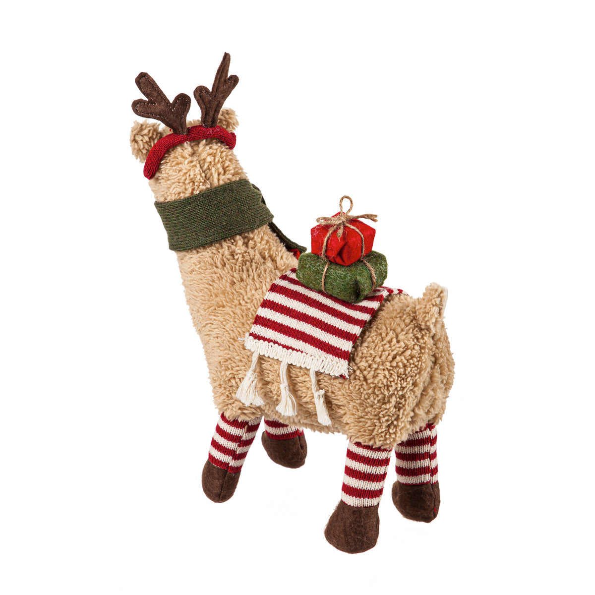 Plush Christmas Llama Decor, 2 Styles