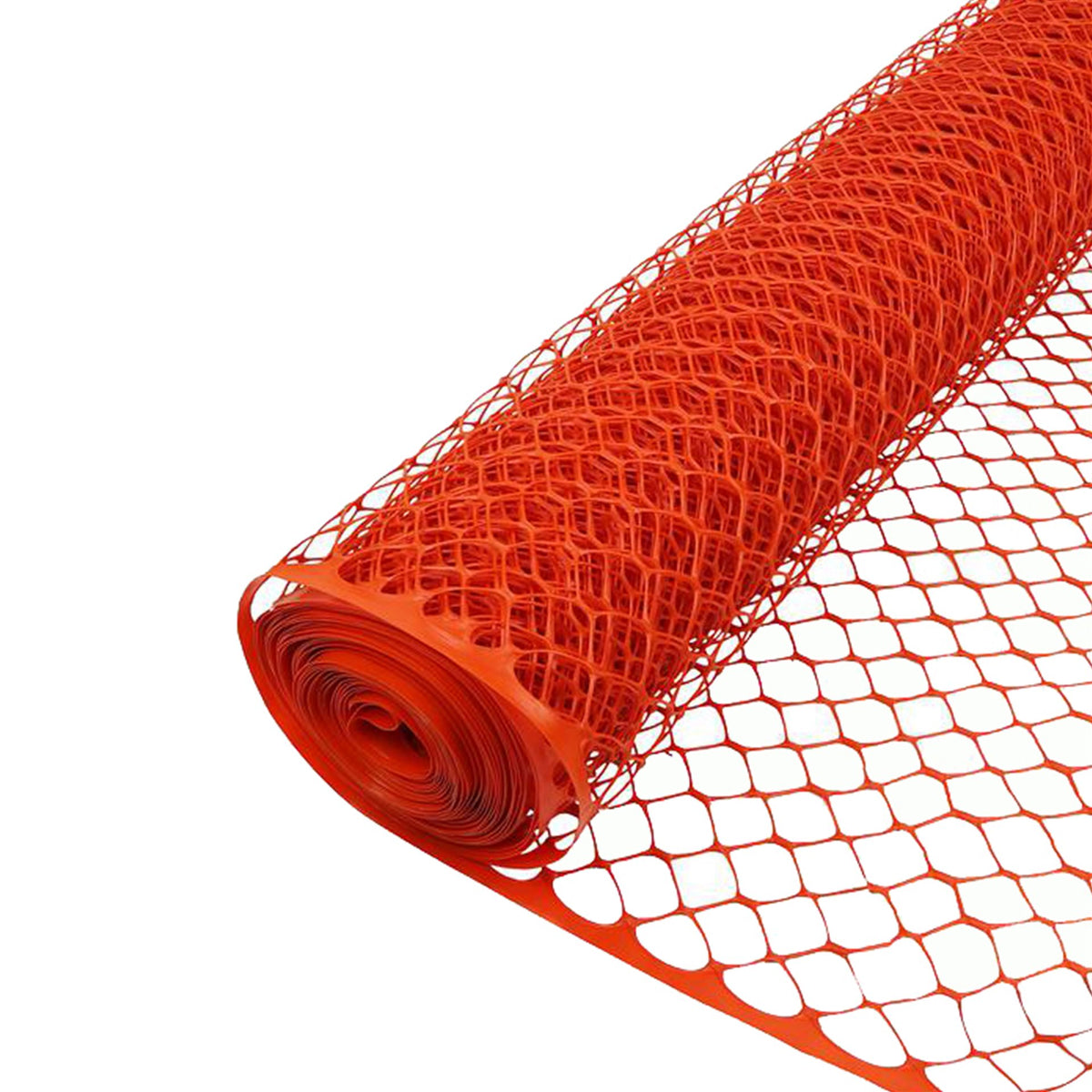 Heavy Duty Safety Fence, Orange, 48in x 50ft