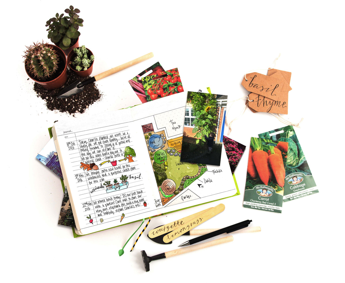 My Gardening Handbook Reference Book, Black