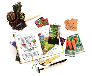 My Gardening Handbook Reference Book, Black