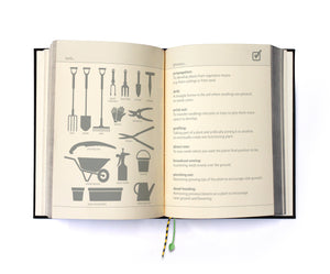 My Gardening Handbook Reference Book, Black