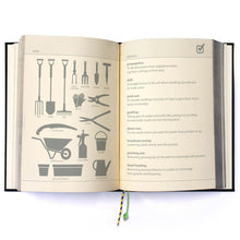 Load image into Gallery viewer, My Gardening Handbook Reference Book, Black
