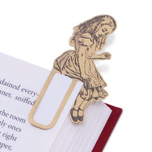 Load image into Gallery viewer, Bookminders Brass Bookmarks, Set of 4
