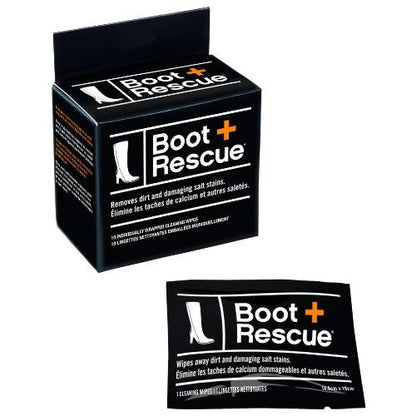 Boot Rescue Shoe Cleaning Wipes, Box of 10