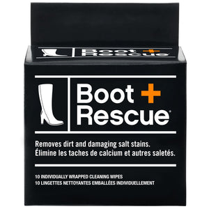 Boot Rescue Shoe Cleaning Wipes, Box of 10
