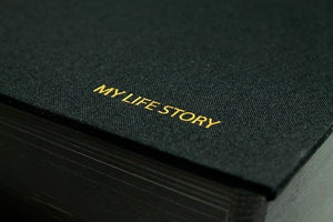 My Life Story Diary/Journal, Black