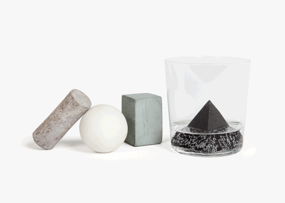 Drink Rocks, Shapes, Set of 4