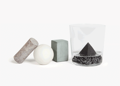 Drink Rocks, Shapes, Set of 4