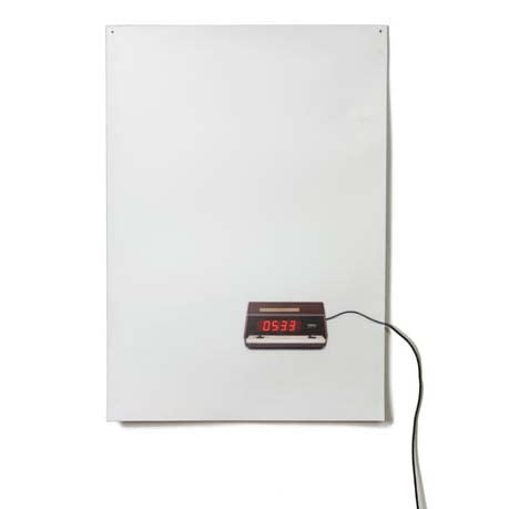 Flat Life Wall Art Clock