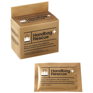 Handbag Rescue Cleaning Wipes, Box of 10