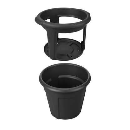 Green Basics Potato Pot, 12in, Black
