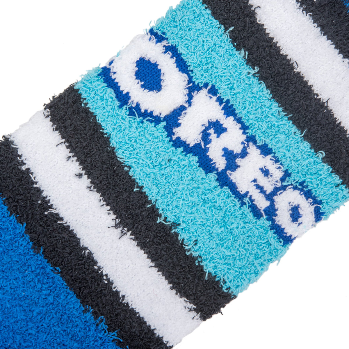 Women's Fuzzy Crew Socks, 5-10, Oreo