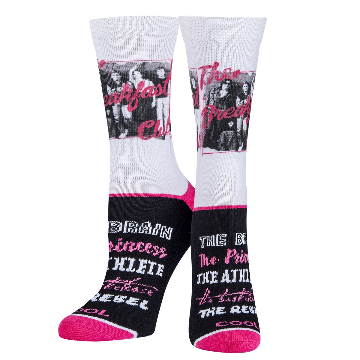 Women's Crew Socks, 5-11, Breakfast Club