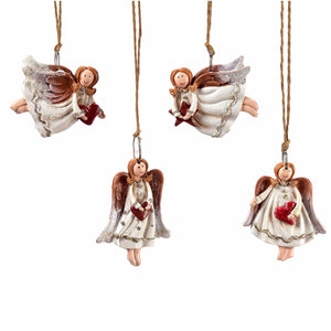 Charming Angel Ornament, 4 Styles