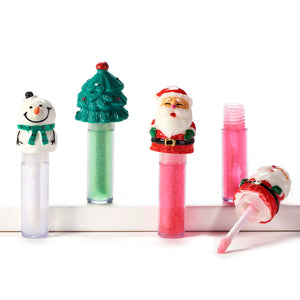 Festive Figurine Lip Gloss, 3 Styles