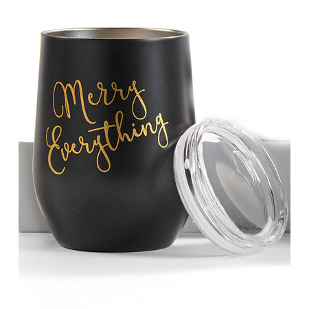 Merry Everything Double Wall Wine Tumbler