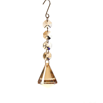 Crystal Drop Ornament, 4 Styles