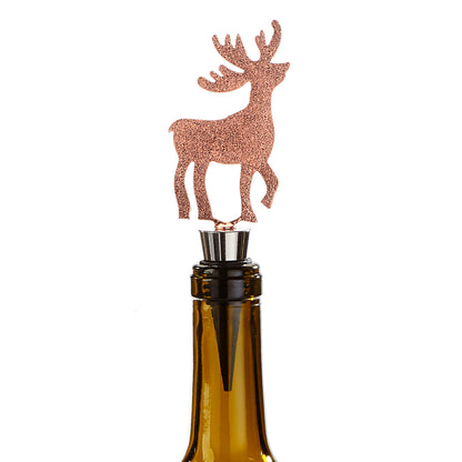 Copper Forest Friends Bottle Stopper, 4 Styles