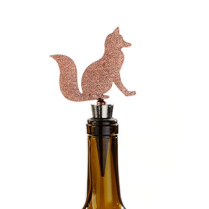 Copper Forest Friends Bottle Stopper, 4 Styles