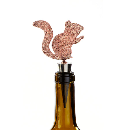 Copper Forest Friends Bottle Stopper, 4 Styles