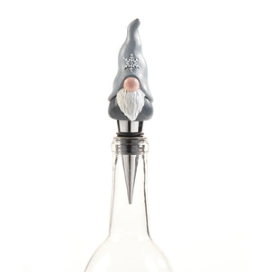 Polystone Nordic Gnome Bottle Stopper, 4 Styles