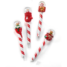 Load image into Gallery viewer, Christmas Character Water Globe Pen, 4 Styles
