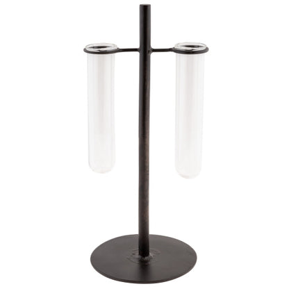 Dual Vase Propagation Station, Brown