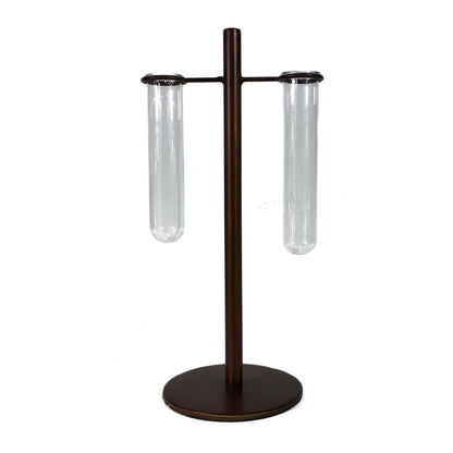 Dual Vase Propagation Station, Brown