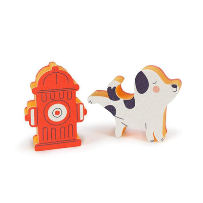 Dog & Hydrant Kitchen Sponges, Set of 2