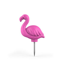 Load image into Gallery viewer, Tropic Tacks Flamingo Pushpins
