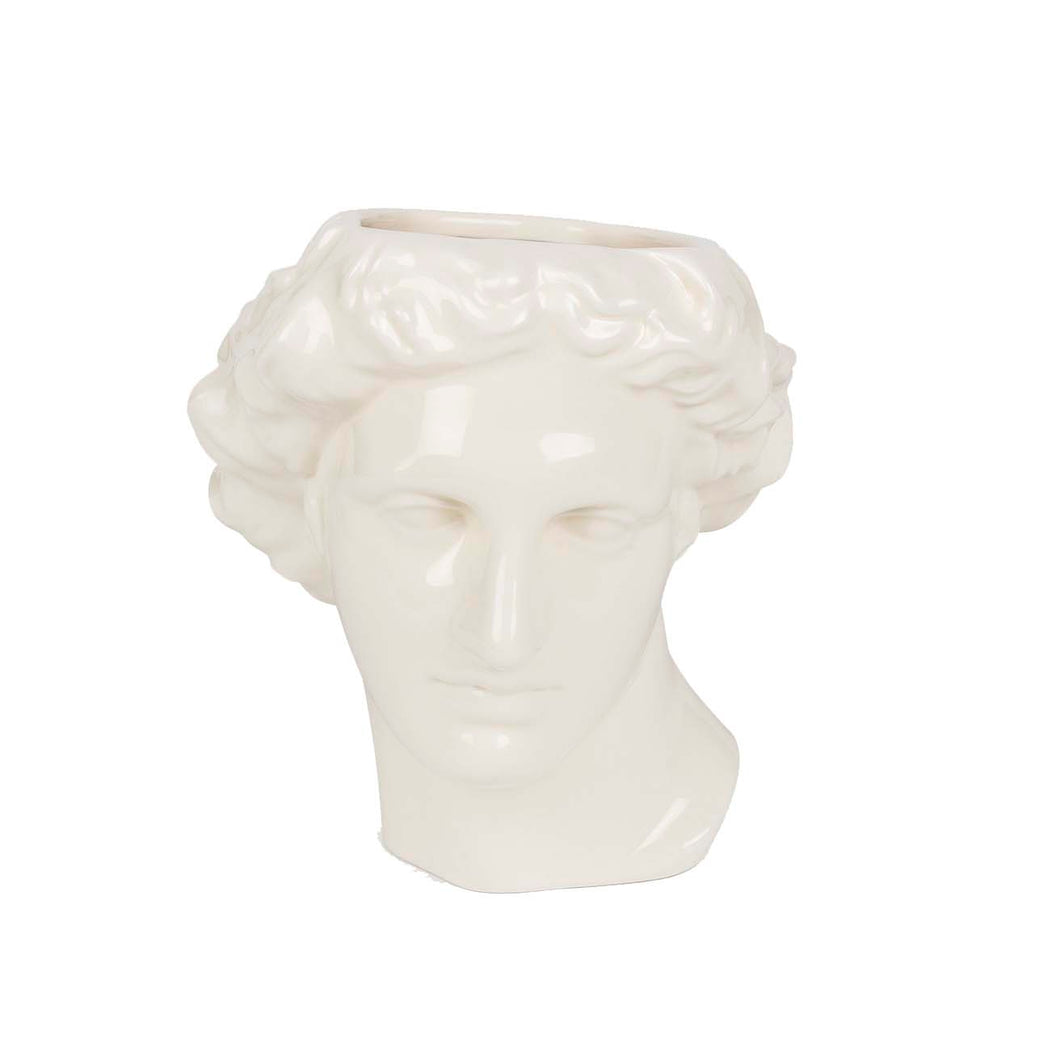 Pot, 6in, Ceramic, Apollo Greek God