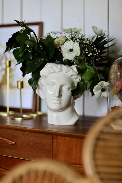 Pot, 6in, Ceramic, Apollo Greek God