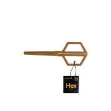 Load image into Gallery viewer, Hex Scissors, Stainless Steel, Gold
