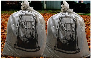 Tombstone Leaf Bags, 30in x 40in, 2 Pack