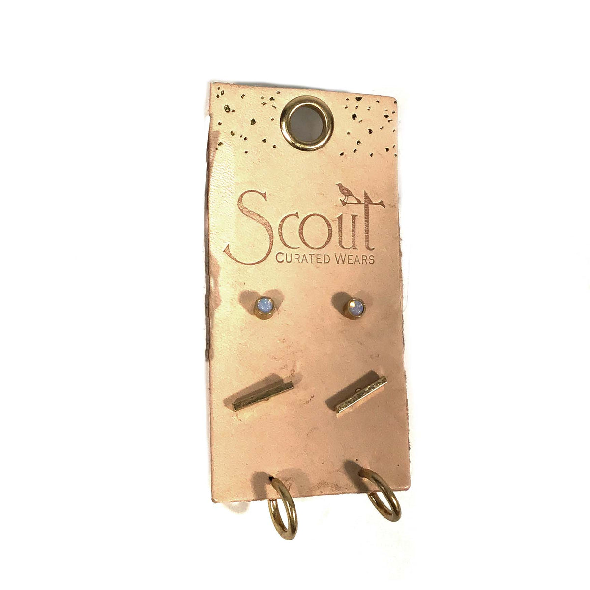 Scarlett Stud Earring Trio, Gold