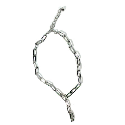 Dawn Chainlink Necklace, Silver