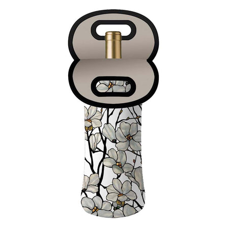 RainCaper Single Wine Tote, Tiffany Magnolia