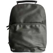Load image into Gallery viewer, Men&#39;s Backpack, Pebbled Black

