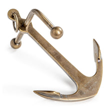 Load image into Gallery viewer, Bronzed Cape Horn Anchor Decor/Paper Weight

