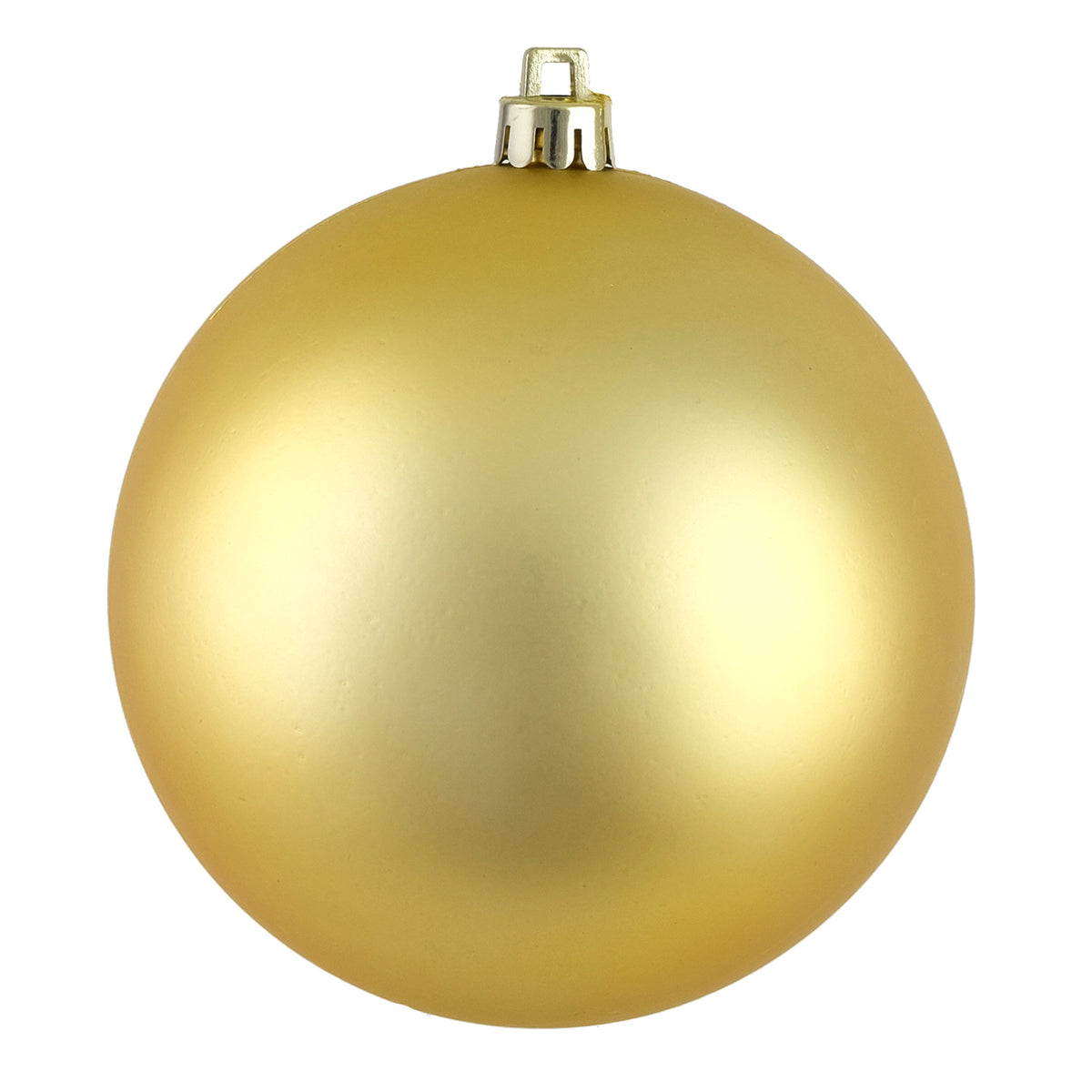 Ball Ornament, Matte Gold, 90mm